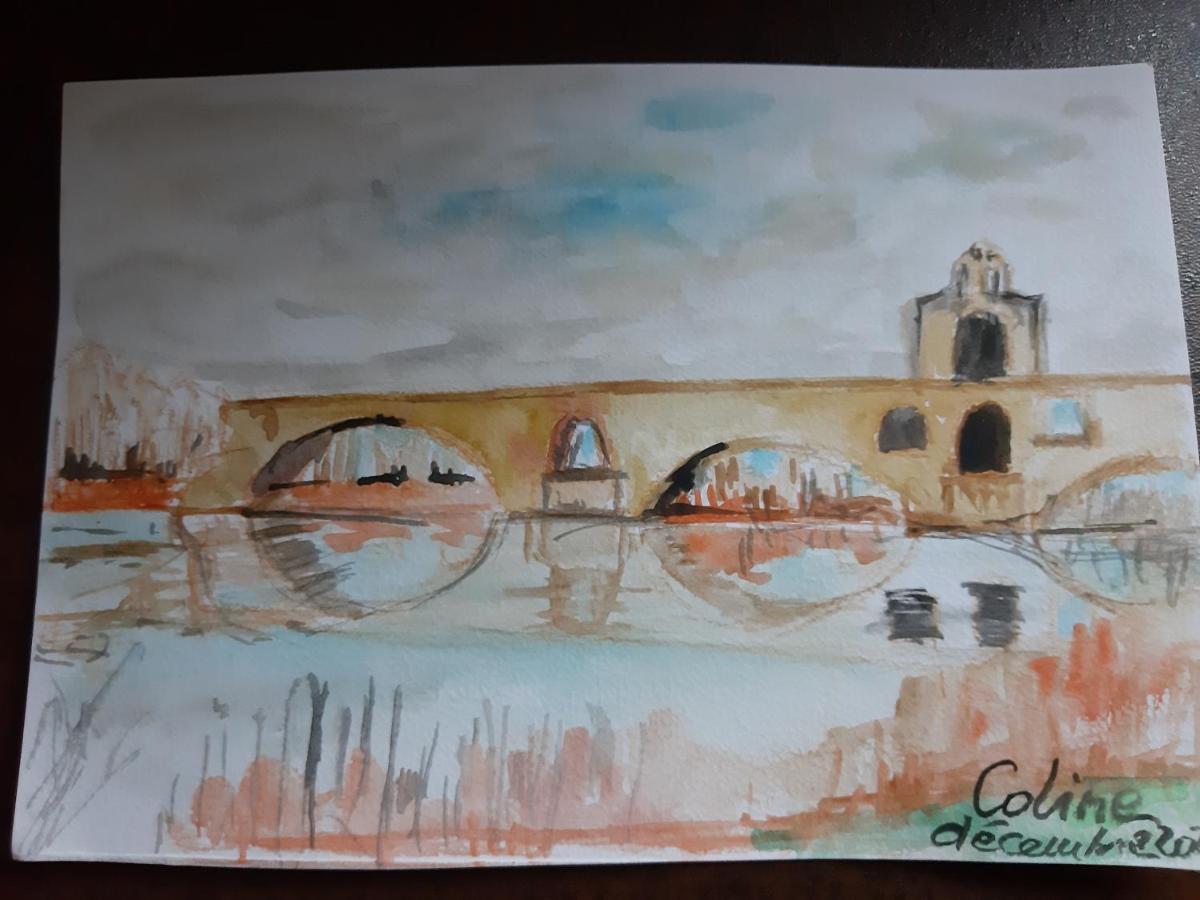 Appart Ensoleille Proche Remparts Avignon Buitenkant foto